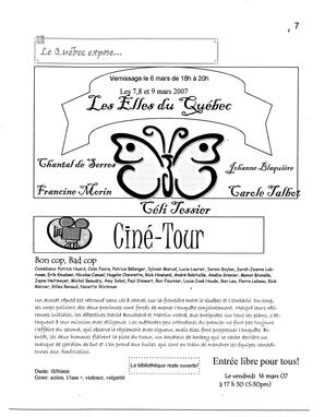   L'ANSE-AU-SABLE, 2007   , page 11