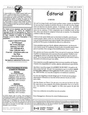   L'ANSE-AU-SABLE, 2006   , page 2