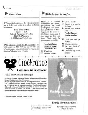   L'ANSE-AU-SABLE, 2006   , page 10