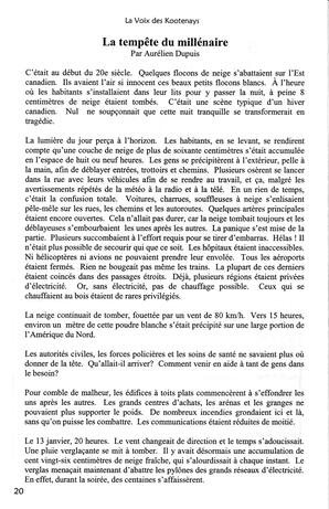   LA VOIX DES KOOTENAYS, 2010   , page 20