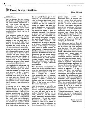   L'ANSE-AU-SABLE, 2006   , page 6