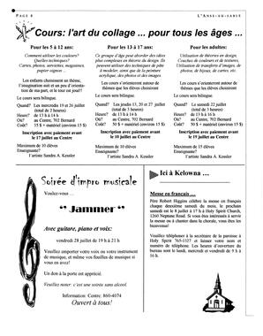   L'ANSE-AU-SABLE, 2006   , page 4