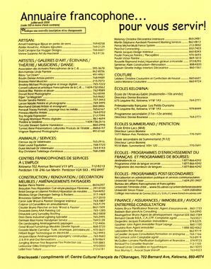   L'ANSE-AU-SABLE, 2006   , page 21