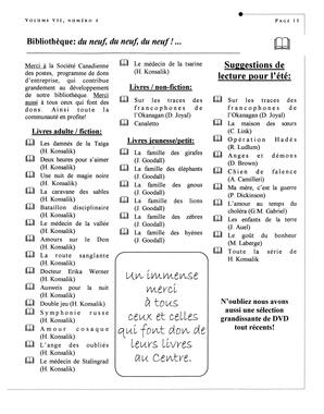   L'ANSE-AU-SABLE, 2006   , page 13