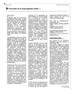   L'ANSE-AU-SABLE, 2006   , page 10