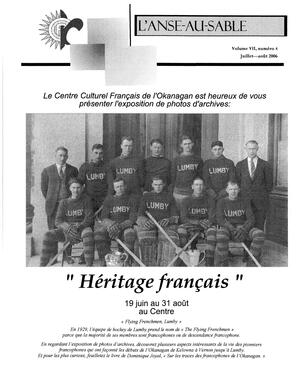   L'ANSE-AU-SABLE, 2006   , page 1