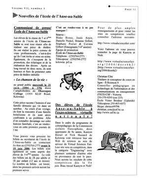   L'ANSE-AU-SABLE, 2006   , page 11