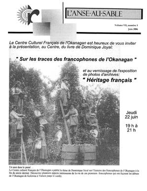  L'ANSE-AU-SABLE, 2006   , page 1