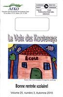 LA VOIX DES KOOTENAYS, 2010