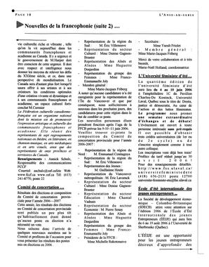   L'ANSE-AU-SABLE, 2006   , page 10
