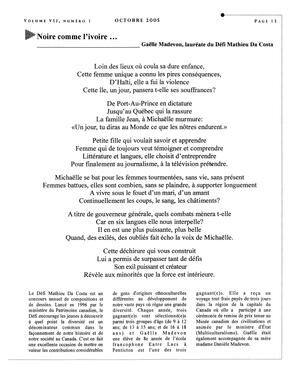   L'ANSE-AU-SABLE, 2006   , page 13