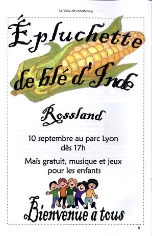   LA VOIX DES KOOTENAYS, 2010   , page 6