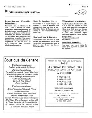   L'ANSE-AU-SABLE, 2006   , page 7