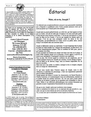   L'ANSE-AU-SABLE, 2006   , page 2