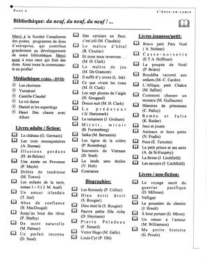   L'ANSE-AU-SABLE, 2006   , page 4