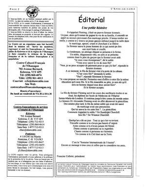   L'ANSE-AU-SABLE, 2006   , page 2