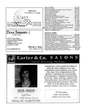   L'ANSE-AU-SABLE, 2005   , page 15