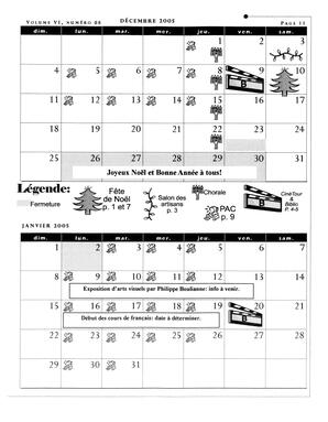  L'ANSE-AU-SABLE, 2005   , page 11