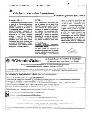   L'ANSE-AU-SABLE, 2005   , page 13