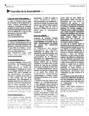   L'ANSE-AU-SABLE, 2005   , page 10