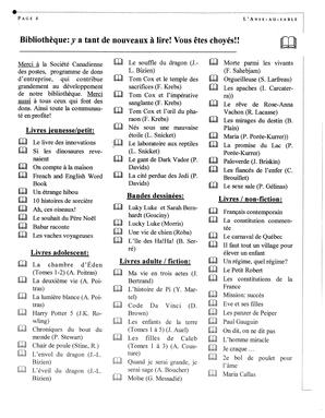   L'ANSE-AU-SABLE, 2005   , page 4