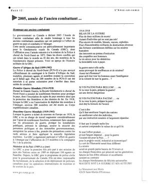   L'ANSE-AU-SABLE, 2005   , page 12