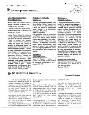   L'ANSE-AU-SABLE, 2005   , page 11