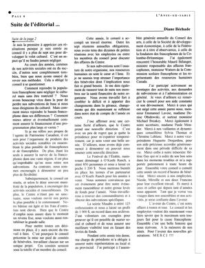   L'ANSE-AU-SABLE, 2005   , page 4