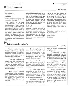   L'ANSE-AU-SABLE, 2005   , page 5