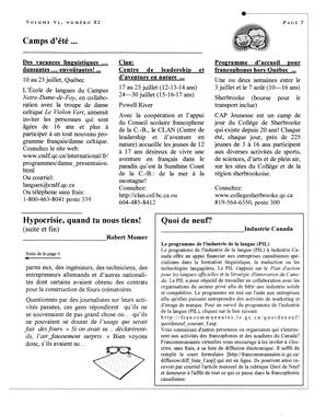   L'ANSE-AU-SABLE, 2005   , page 7