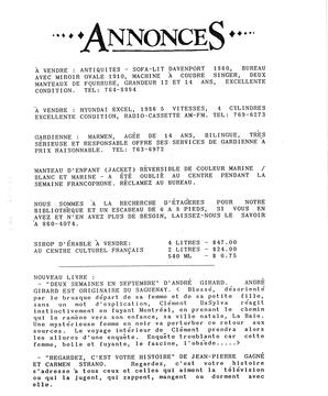   L'ANSE-AU-SABLE, 1993   , page 14