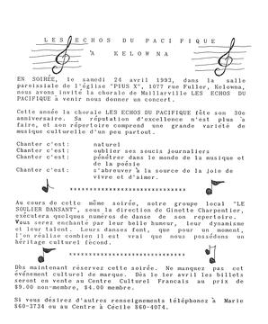  L'ANSE-AU-SABLE, 1993   , page 10