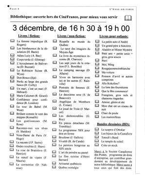   L'ANSE-AU-SABLE, 2004   , page 4