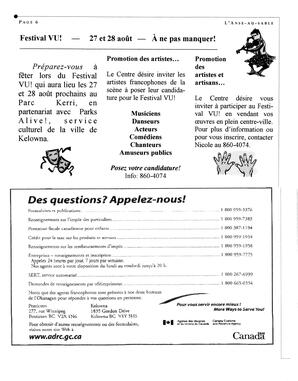   L'ANSE-AU-SABLE, 2004   , page 6