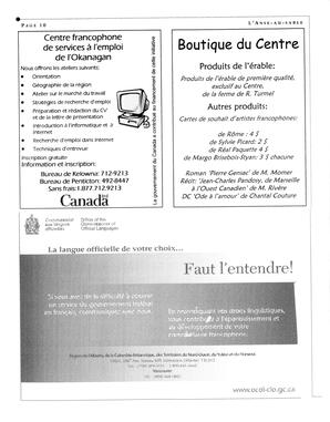   L'ANSE-AU-SABLE, 2004   , page 10