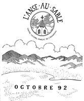 L'ANSE-AU-SABLE, 1992