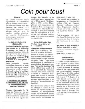   L'ANSE-AU-SABLE, 2004   , page 7
