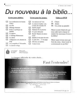   L'ANSE-AU-SABLE, 2004   , page 6