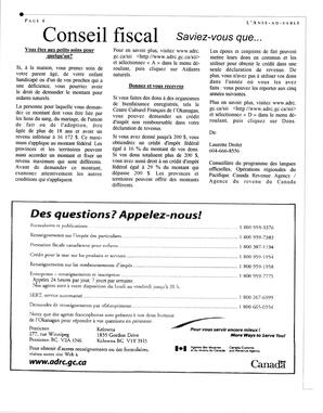   L'ANSE-AU-SABLE, 2004   , page 4