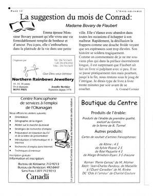   L'ANSE-AU-SABLE, 2004   , page 12