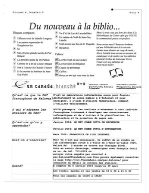   L'ANSE-AU-SABLE, 2004   , page 9