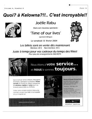   L'ANSE-AU-SABLE, 2003   , page 15