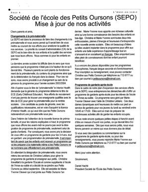   L'ANSE-AU-SABLE, 2003   , page 4
