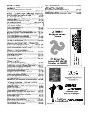   L'ANSE-AU-SABLE, 2003   , page 20