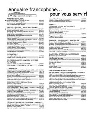   L'ANSE-AU-SABLE, 2003   , page 19
