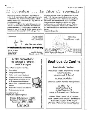   L'ANSE-AU-SABLE, 2003   , page 10