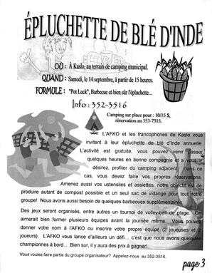   LA VOIX DES KOOTENAYS, 2002   , page 3