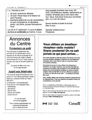   L'ANSE-AU-SABLE, 2003   , page 3