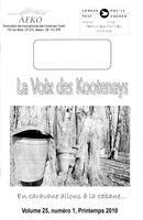 LA VOIX DES KOOTENAYS, 2010