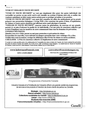   L'ANSE-AU-SABLE, 2003   , page 10